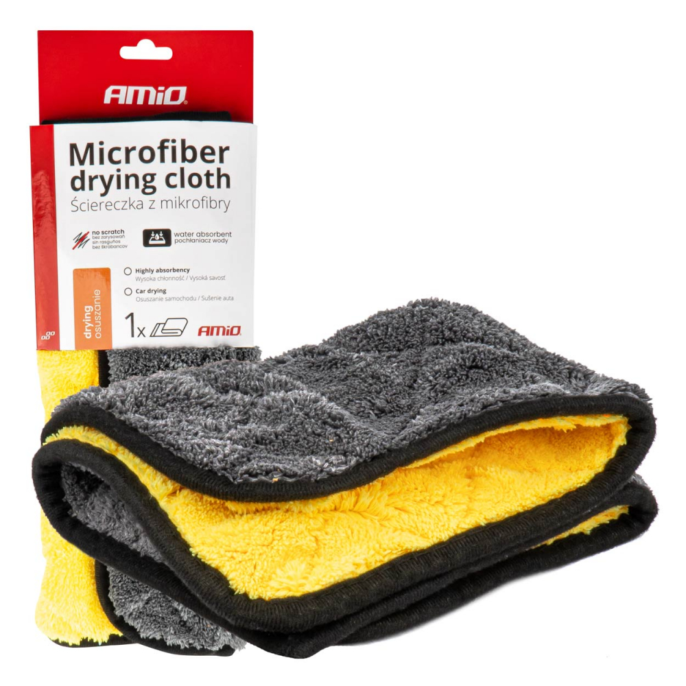 Prosop Microfibra Super Absorbant pentru Uscare Auto, 40x30cm, 800g [1]