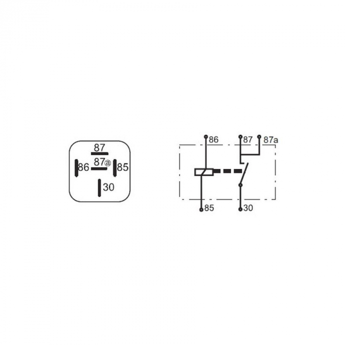 Releu 5 pini, 24V,20A, 10R 02 7026-27, 551 - Truck LED E1551 [3]