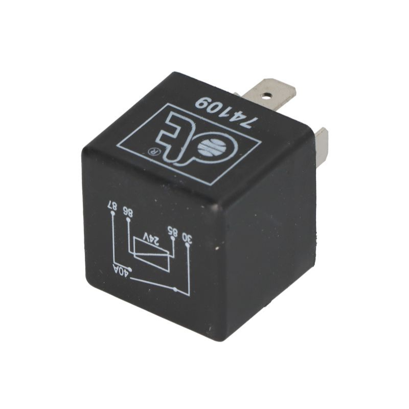 Releu auto 24V, 40A, 4 pini, contact de lucru, pentru camioane [2]