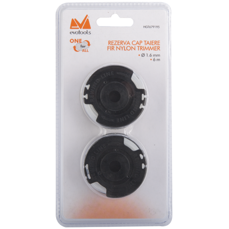 Rezerva Cap Taiere Fir Nylon ONE, pentru Trimmer 1.6mm, 6m [2]