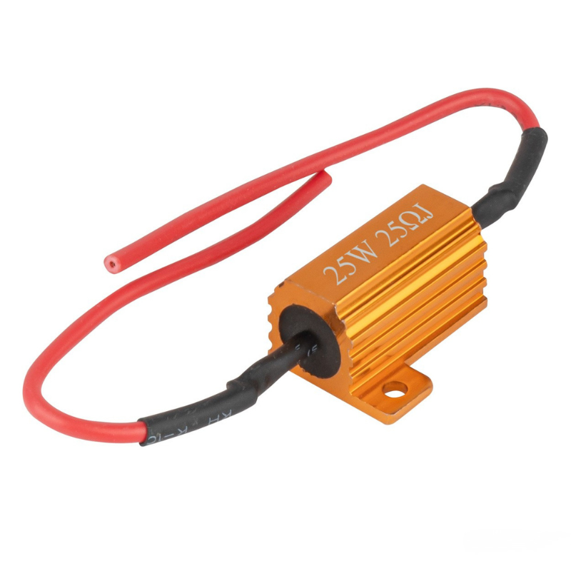 Rezistor CANBUS pentru becuri LED, Decodor, 25 Ohm 25W, 12V, eliminare erori si palpaire [2]