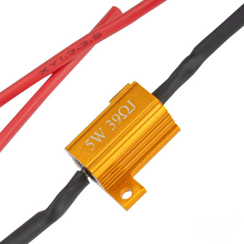 Rezistor CANBUS pentru becuri LED, Decodor, 39 Ohm 5W, 12V, eliminare erori si palpaire [3]