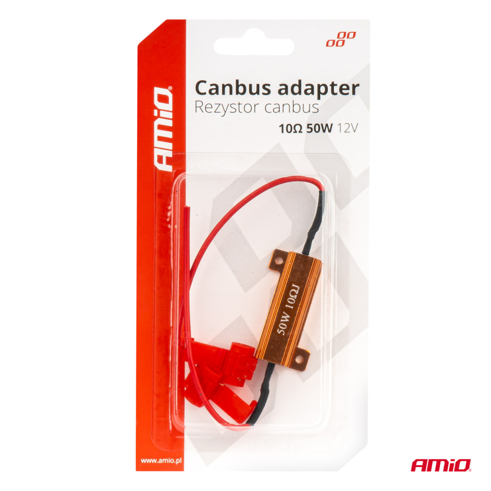 Rezistor Decodor LED CANBUS 10 Ohm 50W - Anuleaza Eroarea de Bec Ars [4]