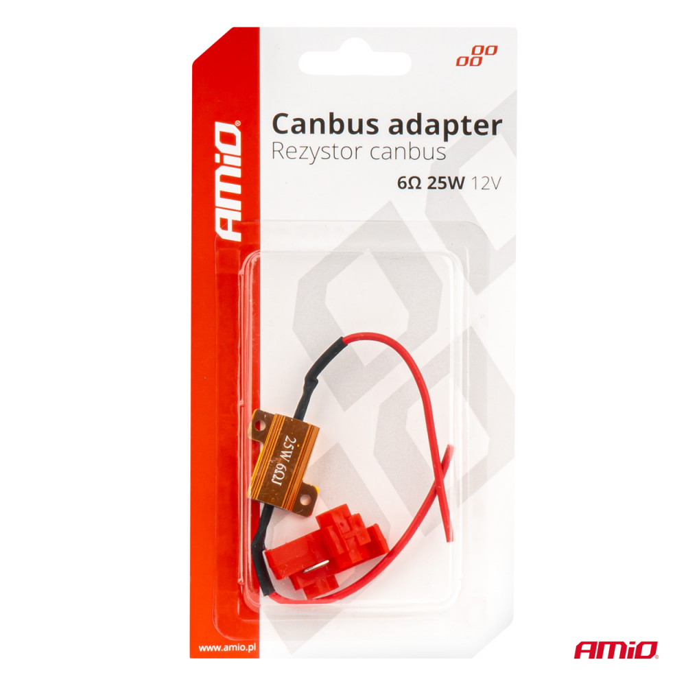 Rezistor Decodor LED CANBUS 6 Ohm 25W - Anuleaza Eroarea de Bec Ars [4]