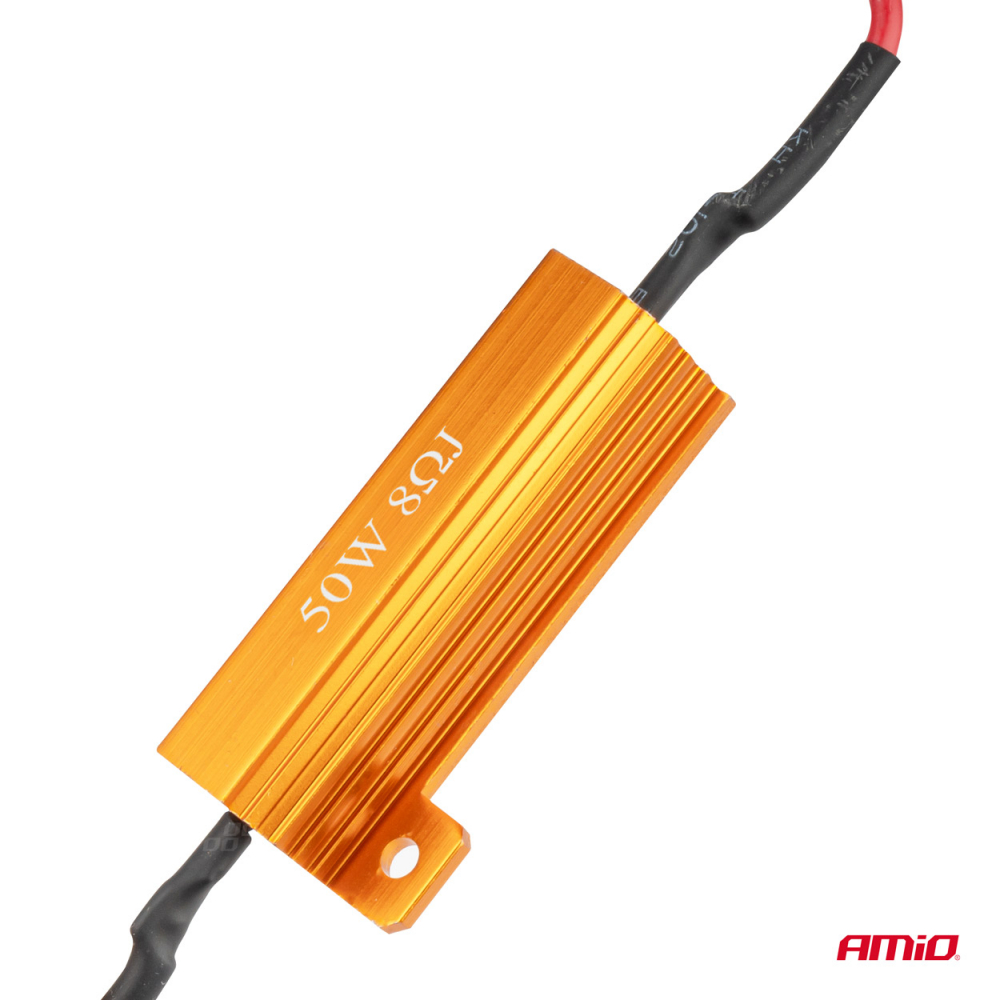 Rezistor Decodor LED CANBUS 8 Ohm 50W - Anuleaza Eroarea de Bec Ars [3]