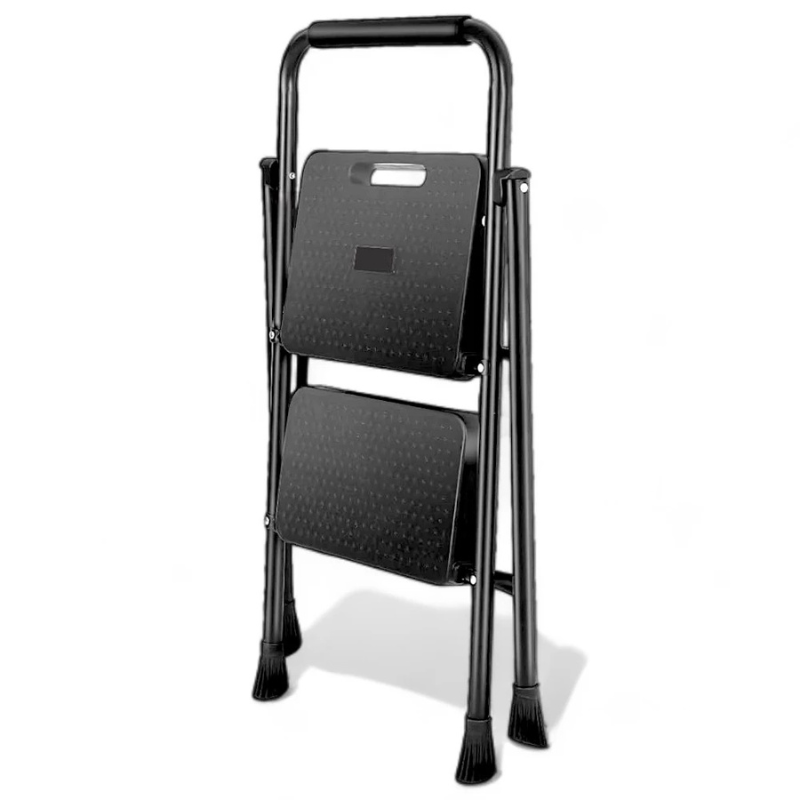 Scara taburet cu 2 trepte, inaltime 45.5 cm, pliabila, structura metalica robusta [3]