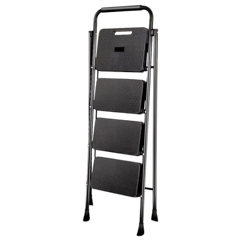 Scara taburet cu 4 trepte, inaltime 95 cm, pliabila, structura metalica rezistenta, compacta [2]