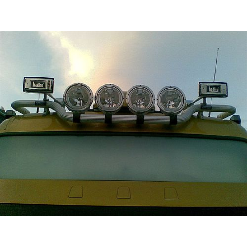 Semnal pneumatic, claxon otel cu finisaj cromat, dreptunghiular, 66cm [4]