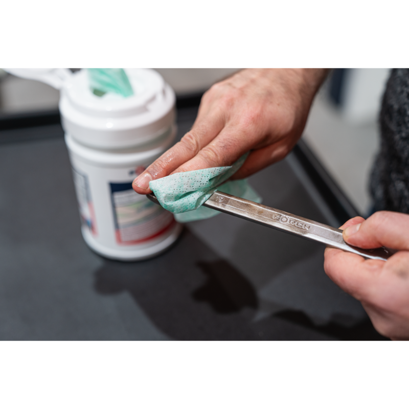 Servetele umede universale, Derma Wipes, 50 buc, 27x26,6cm, dozator [5]