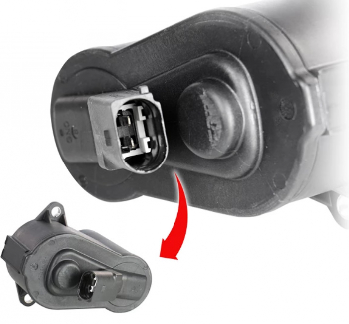 Servomotoras Etrier, 6 dinti - ATEC GERMANY 31481456, motoras passat B6, 3C2 [4]