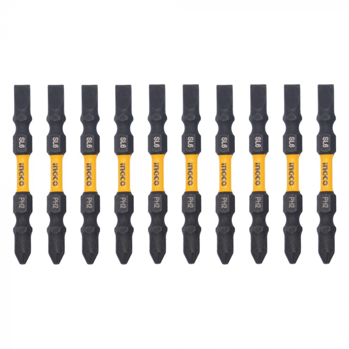 Set 10 buc. capete de insurubare, varfuri/biti de impact, magnetizati [2]
