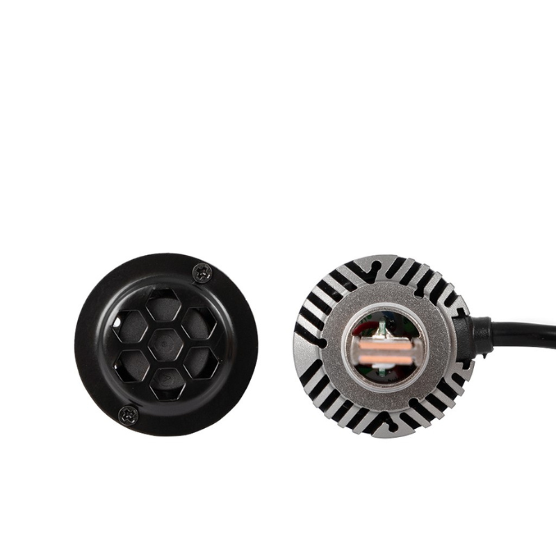 Set 2 Becuri LED H1 PRO Series, 5200lm, 5700K, 40W, 12V, CANBUS, Racire Activa [4]