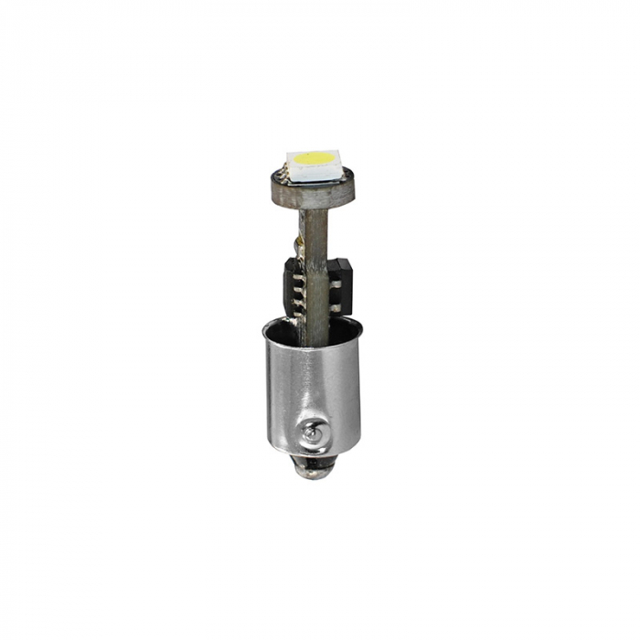 Set 2 bucati bec LED, BA9s, 12V, CANBUS, T4W, Alb  LB319W [2]