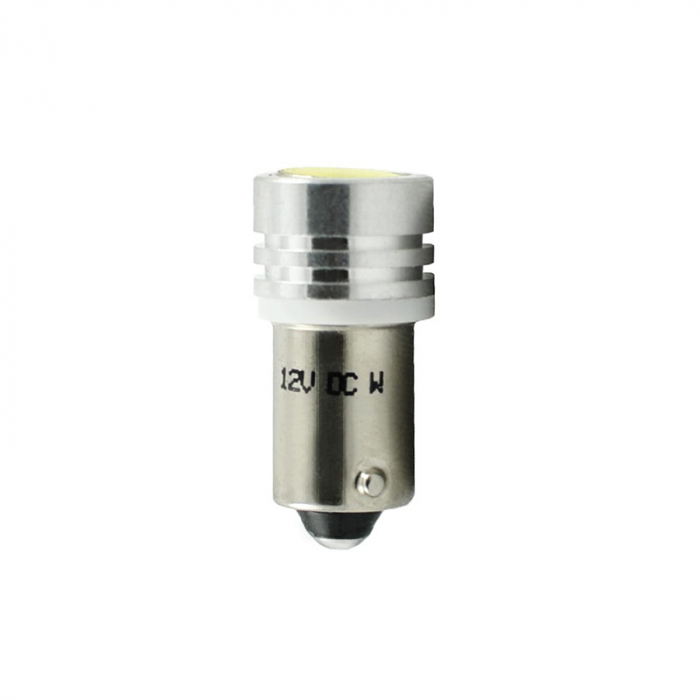 Set 2 bucati bec LED, BA9s, T4W, 12V, Alb  LB016W [2]