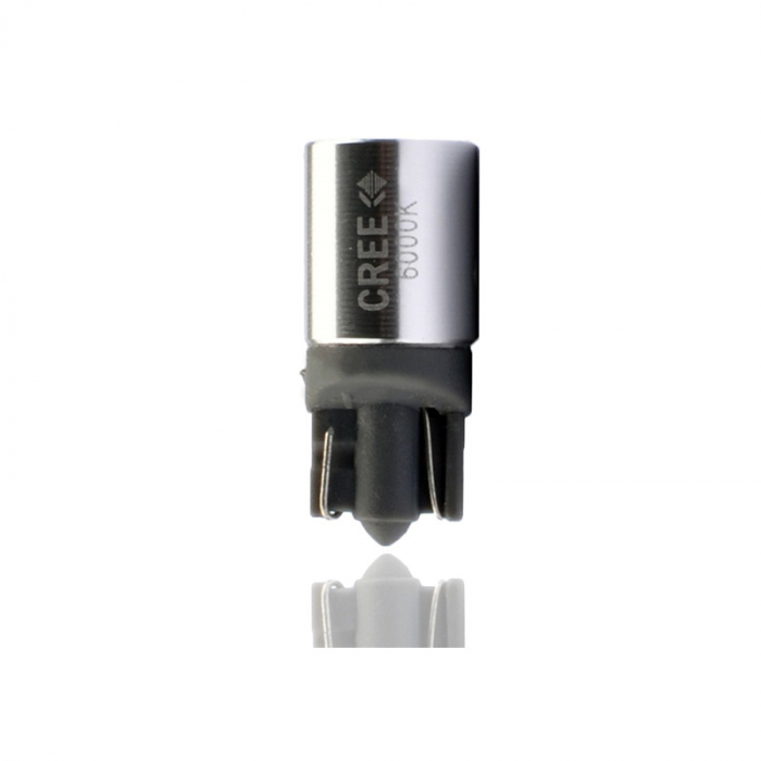 Set 2 bucati bec LED, W5W, 12V, 3W, CANBUS, W2.1x9.5d, Alb  LB325W [2]