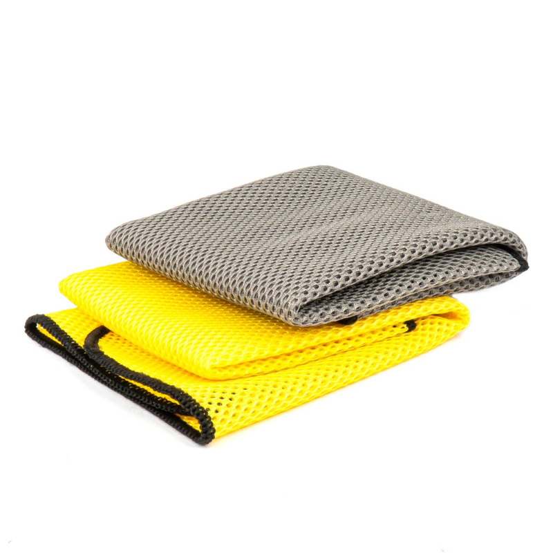 Set 2 bucati Lavete, Microfibra Profesionale pentru Curatare Suprafete, 40x40cm, 280g/m² [4]