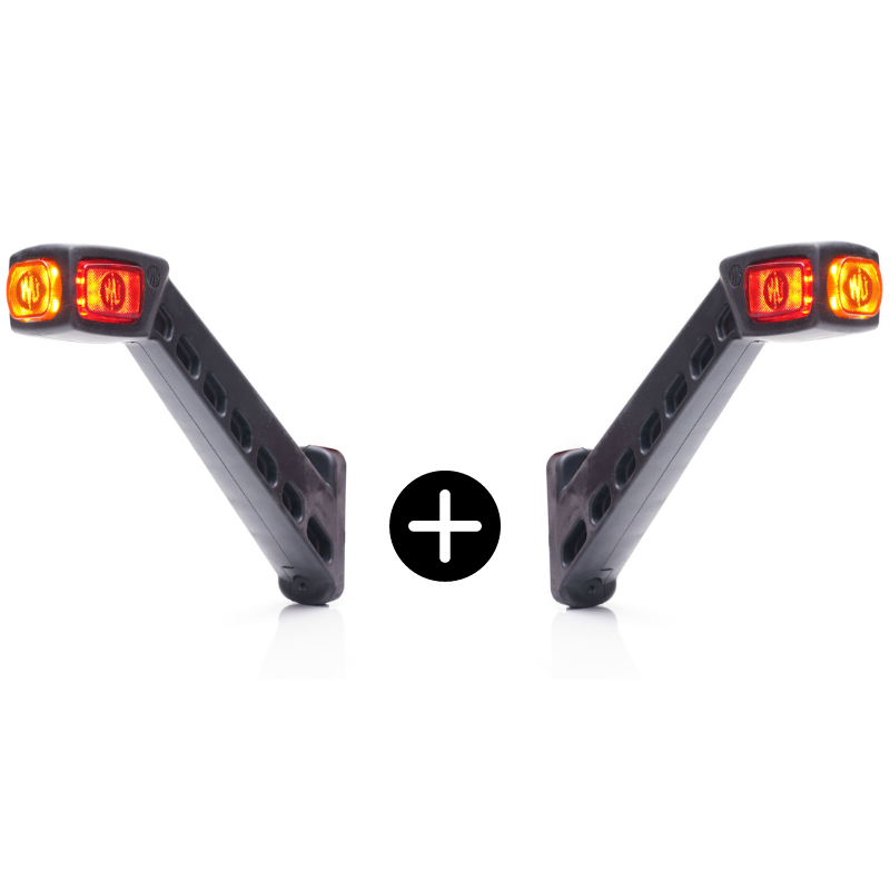 Set 2 Lampi gabarit LED cu brat lung si pozitie, 25.4cm [10]