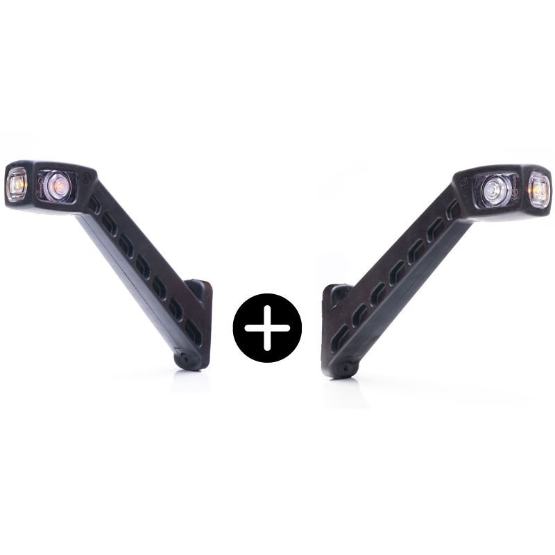 Set 2 Lampi gabarit LED cu brat lung si pozitie, 25.4cm [16]