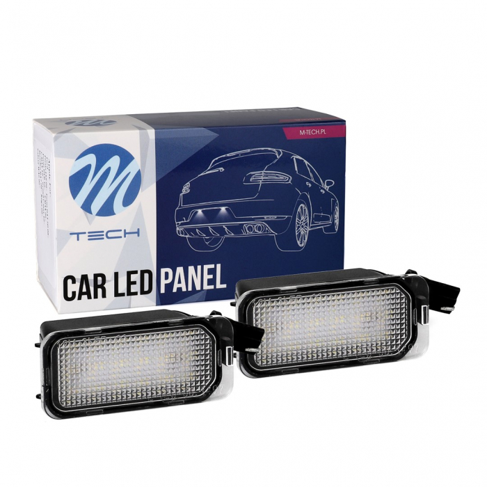 Set 2 Lampi Numar Led, Canbus, Ford Fiesta, Focus, C-MAX, Mondeo, Kuga, Galaxy  CLP109 [1]