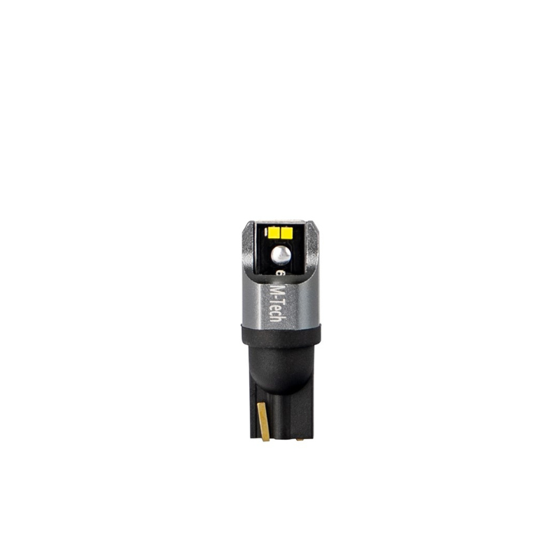 Set 2 x becuri LED,T10 W5W, Canbus, lumina Alba, 12/24V [2]