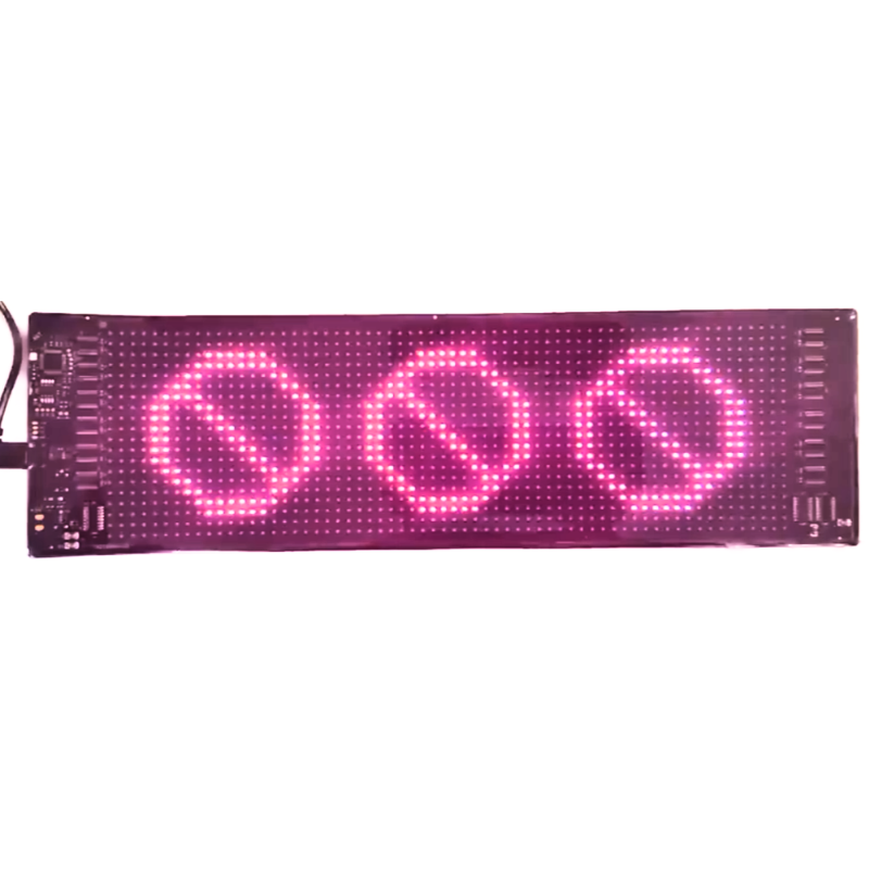 Set 2 x Display LED Matrix Flexibil Programabil 10.2 x 34.8 cm, USB 5V, IP65, Control aplicatie Android/iOS si Telecomanda [15]