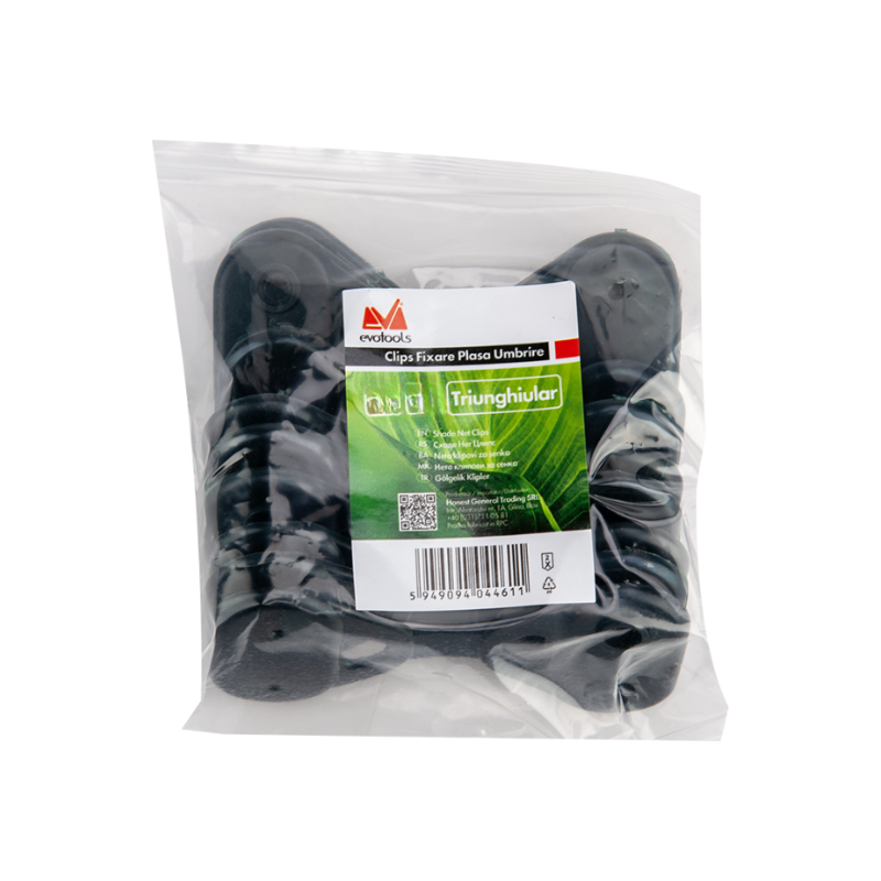 Set 20 Cleme Fixare Plasa Umbrire din PVC, Durabile [2]