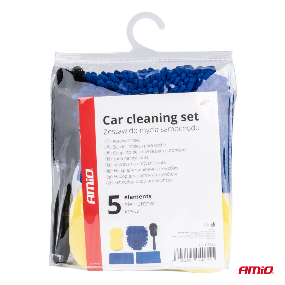 Set 5 Piese Detailing Auto pentru Spalatorie [7]