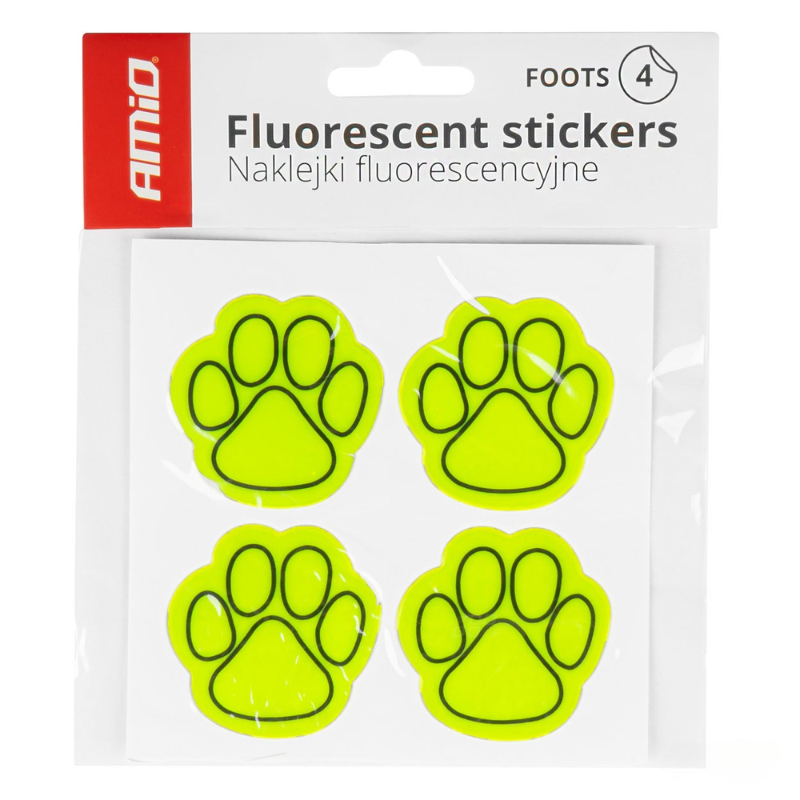 Set Autocolante Fluorescente "FOOTS" [3]