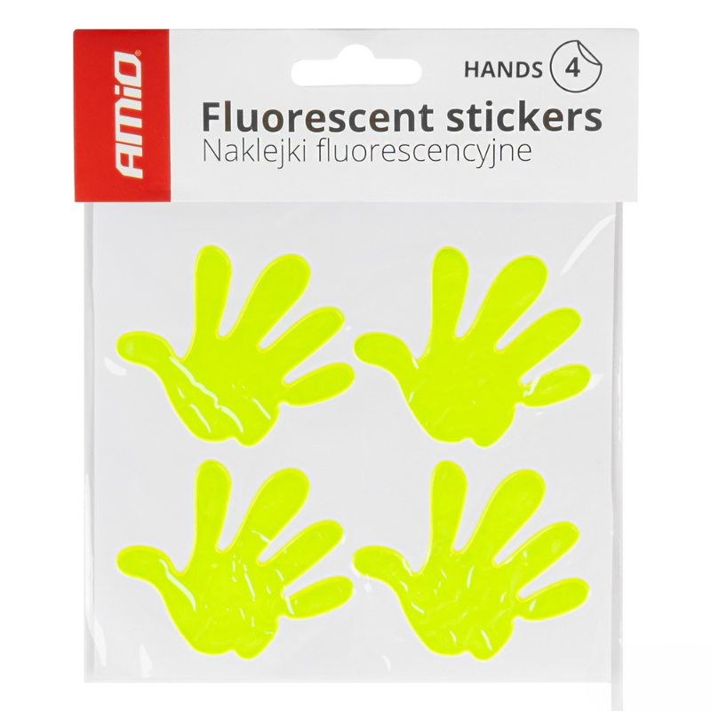 Set Autocolante Fluorescente "HANDS" [3]