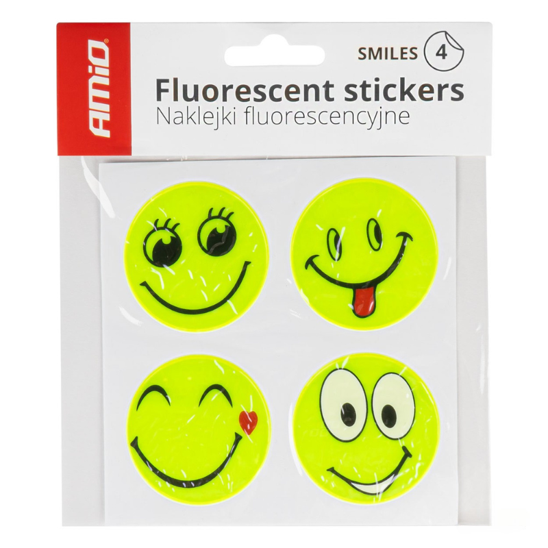Set Autocolante Fluorescente "SMILE" [3]