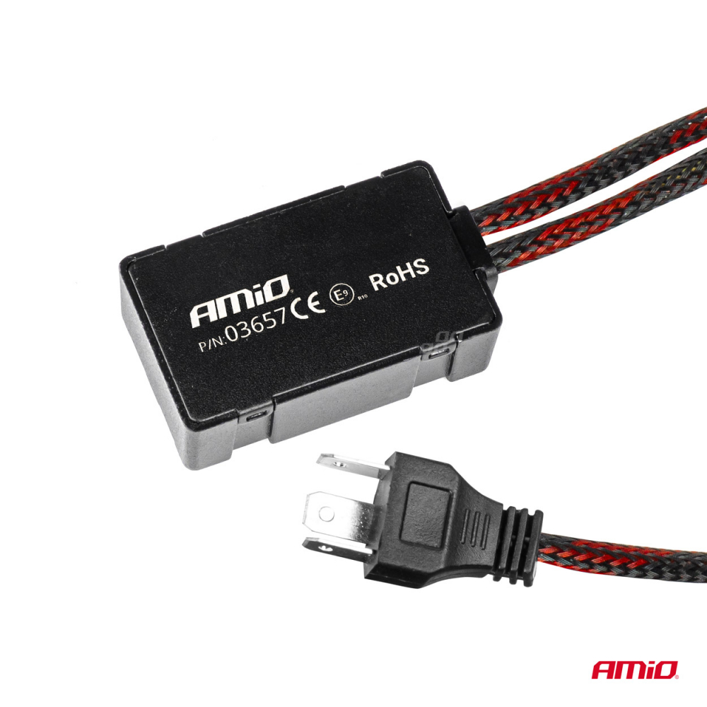 Set Becuri LED H4/H19 CANBUS FLEX+ Seria, 6000K, 12-24V [5]
