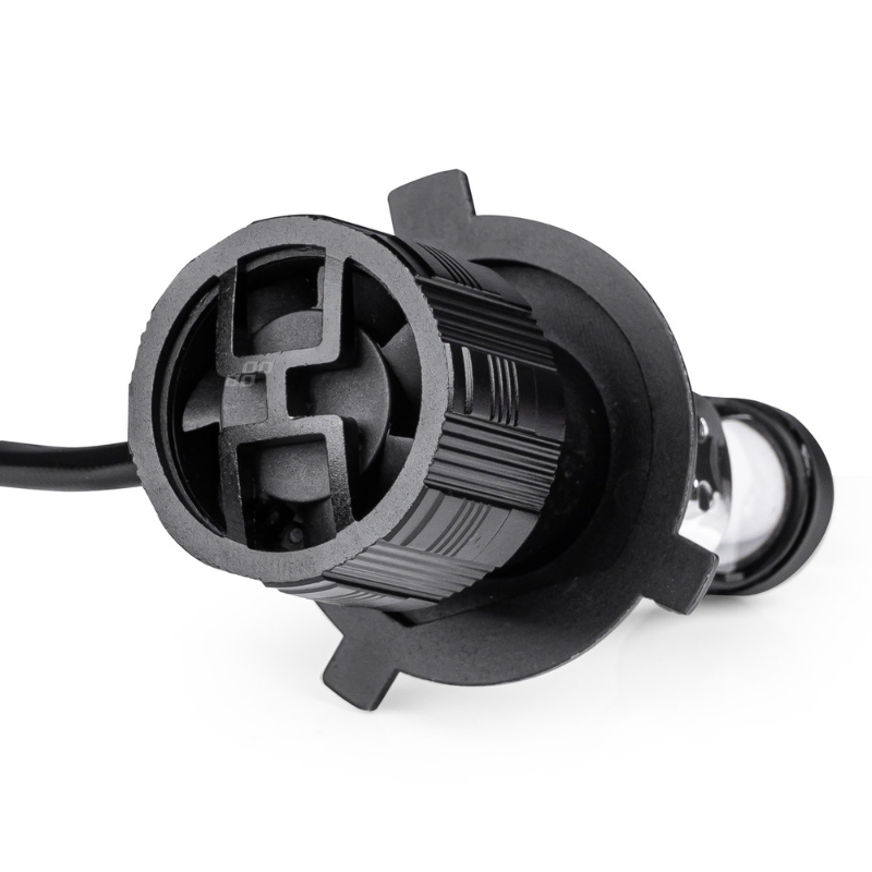 Set Becuri LED H4, H19, cu Lentila PL, 5000K, 9-36V, 30W, 1899Lm [7]
