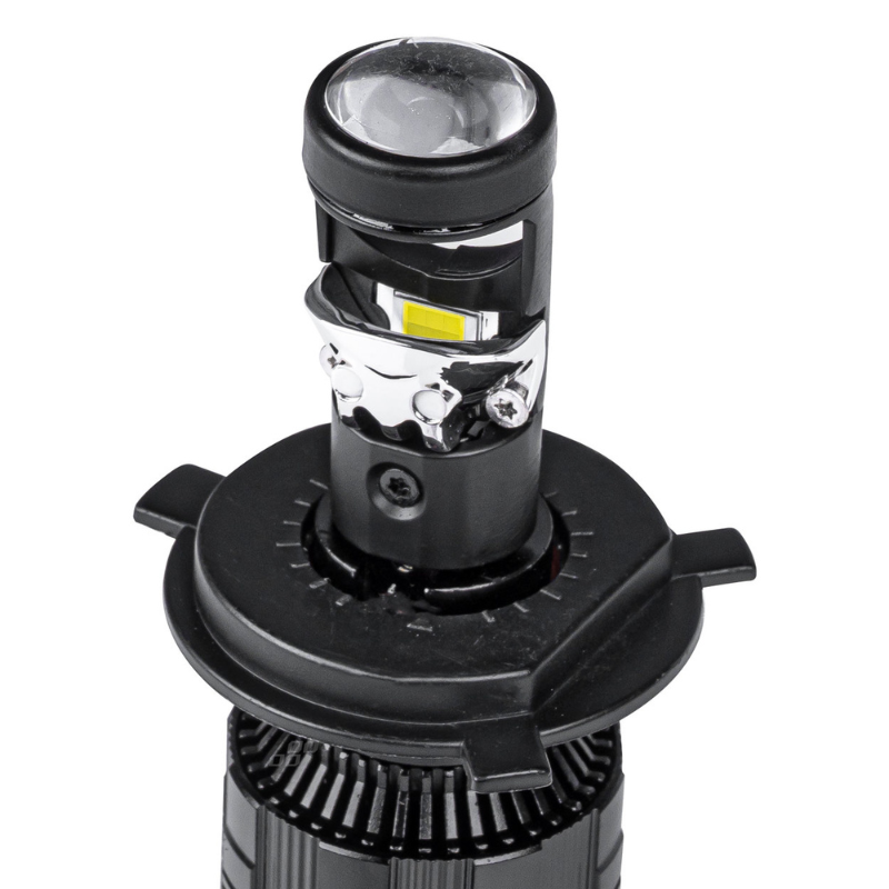 Set Becuri LED H4, H19, cu Lentila PL, 5000K, 9-36V, 30W, 1899Lm [2]