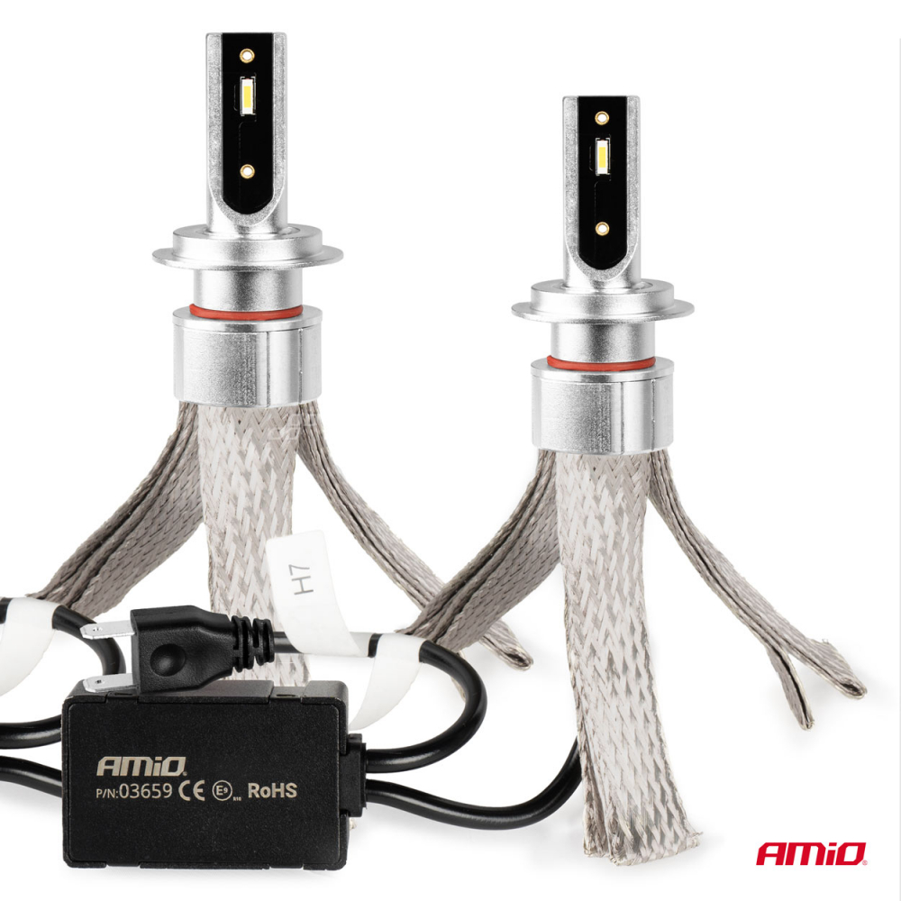 Set Becuri LED H7 CANBUS FLEX+ Seria, 6000K, 12-24V [4]