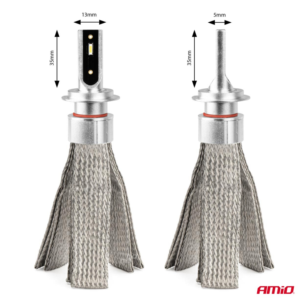 Set Becuri LED H7 CANBUS FLEX+ Seria, 6000K, 12-24V [2]