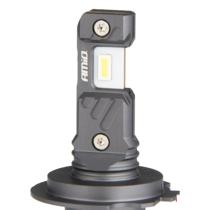 Set Becuri LED Hibride H7/H18 Seria, CANBUS, 5600Lm, 6000K, 60W, Dimensiune Standard [5]