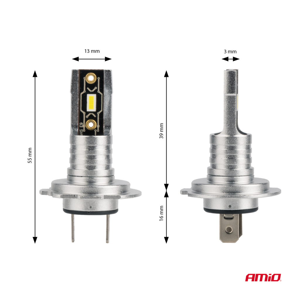 Set Becuri LED Seria H-Mini H7/H18 [3]