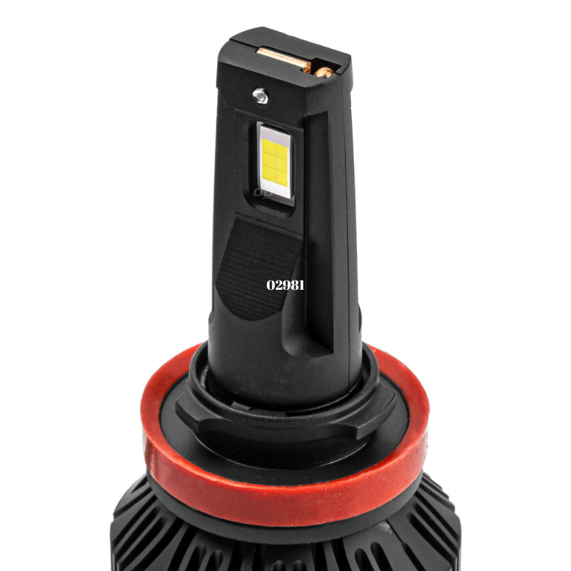 Set Becuri LED Seria X3 H8/H9/H11/H16, 9900lm, 6500K, Canbus [2]