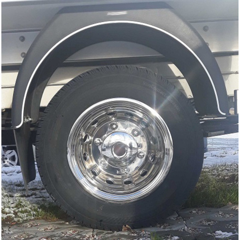 Set capace roti, otel inoxidabil, 16 inch, MAN TGE, VW Crafter, 12 gauri ventilatie [4]