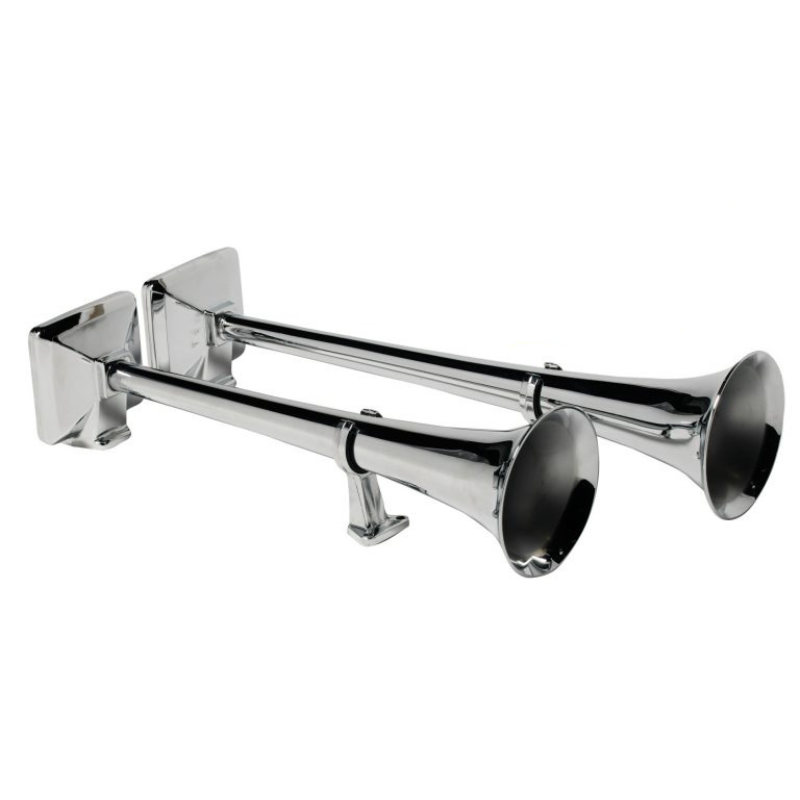 Set de semnale pneumatice HADLEY cu kit de montare si robinet HADLEY, cromat, rotund, 56 si 48 cm [2]
