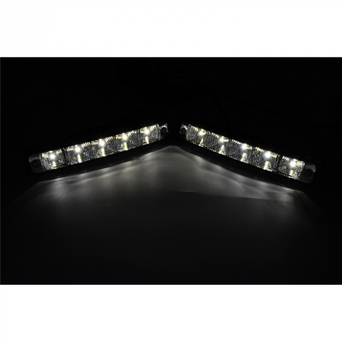 Set doua lampi LED de zi, DRL, 12V [4]