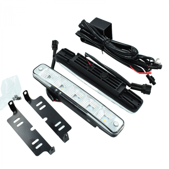 Set doua lampi LED de zi, DRL, 12V [3]