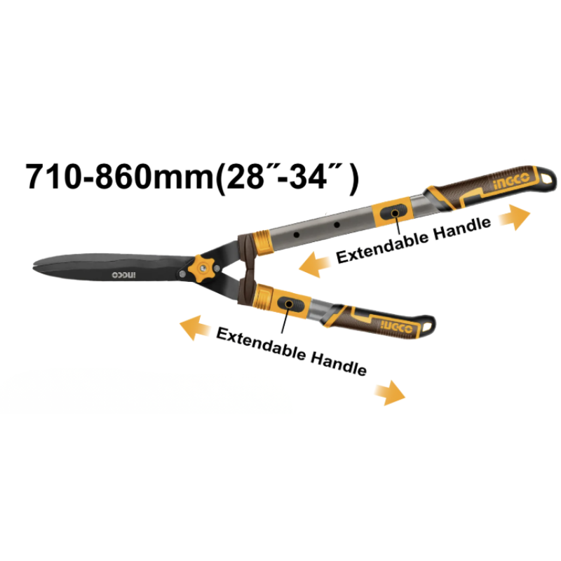 Set foarfeci pomi, 4 piese, SK5, telescopic pentru gradina crengi si gard viu [5]