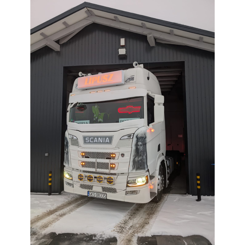Set montaj SKYPARTS pentru 4 proiectoare in grila Scania NG [4]