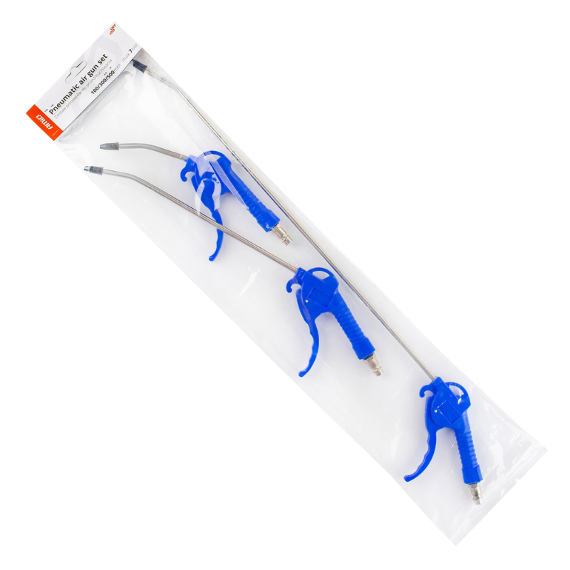 Set Pistol Aer Comprimat, 3 Piese, Duze 10, 30, 50 cm, Conector Rapid 1/4 [4]