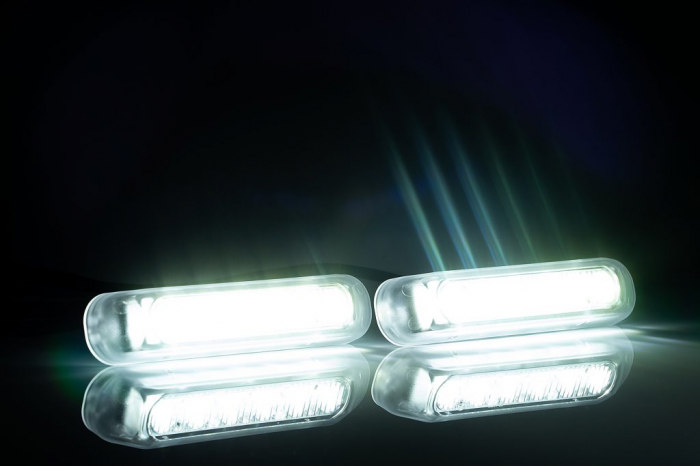 Set ProiectoareLumini de zi tip DRL - Fristom FT-300 LED SET [3]
