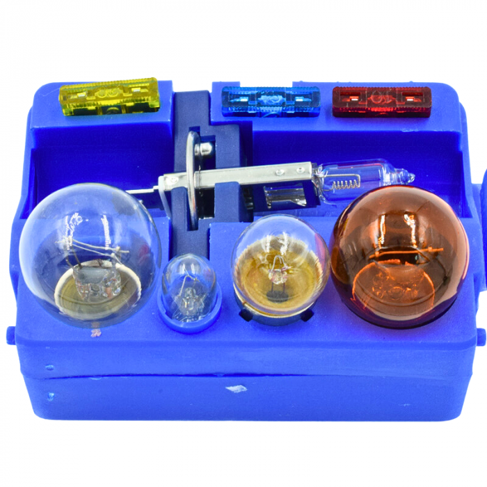 Set rezerva becuri si sigurante 8 buc, H1 70W, 24V - M-TECH  ZZ901 [3]