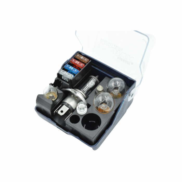 Set rezerva becuri si sigurante, H4, 12V - M-TECH NAR 984003010 [3]