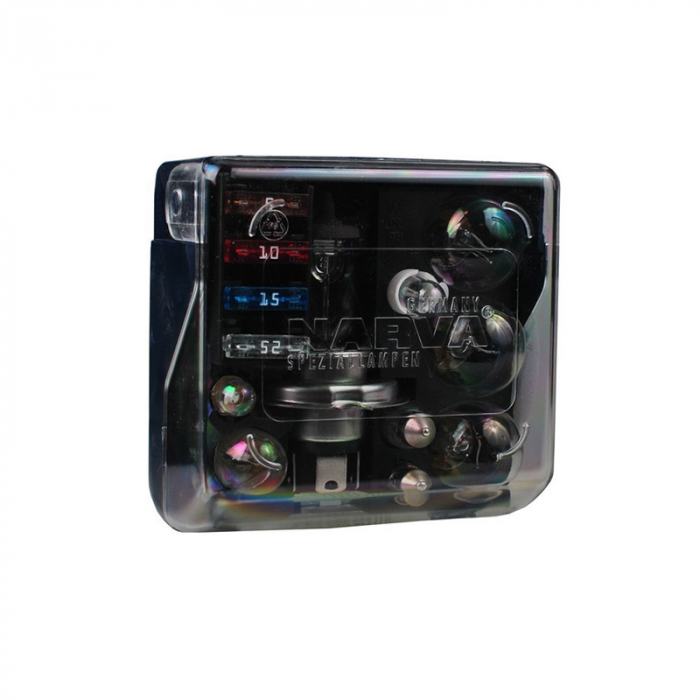 Set rezerva becuri si sigurante, H4 PLUS, 12V, 55W, 13buc [3]