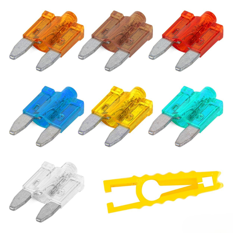 Set 10 buc Sigurante Auto Mini Tip Lama cu Indicator LED [2]